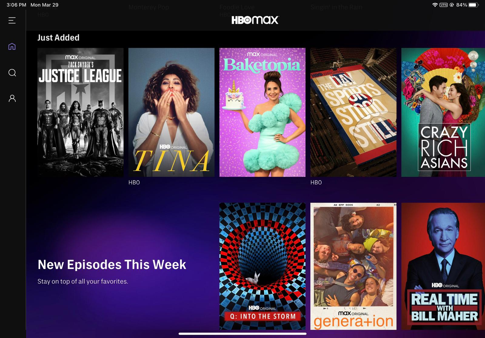 HBO Max'da İzlenebilecek Filmler ve Diziler
