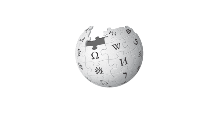 El logo de Wikipedia en la pantalla de un port&aacute;til.